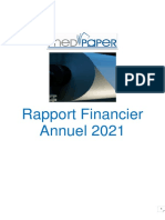 Med Paper - Rapport Financier Annuel 2021