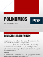 Segunda Clase de Polinomios