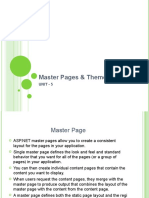 Unit 5 - Master Pages & Themes1