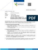 Perubahan Jadwal Verifikasi Dan Validasi Penyaluran Pupuk Bersubsidi Periode November - Desember 2022
