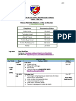 JADUAL TRANSISI 2022 New