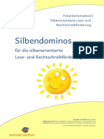 1A10 Grundschule Material Silbendominos LP