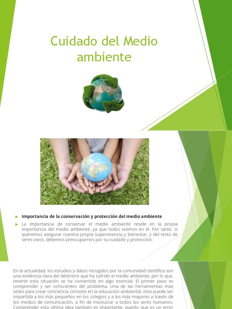 Cuidado Del Medio Ambiente | PDF | Residuos | Entorno natural