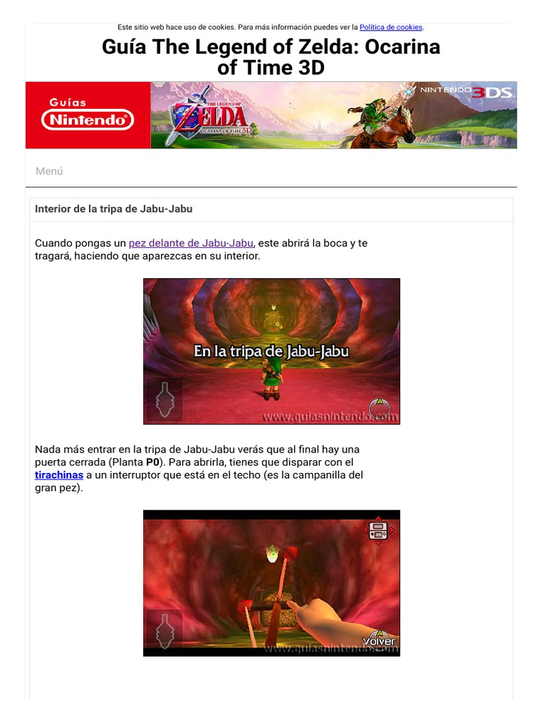 The Legend of Zelda Ocarina of Time 3D (3DS) PDF