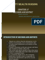 CHN Records and Reports 1