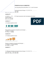 Contoh Soal Uas Matematika Kelas 8 Semester 1