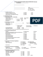 Formulir Penjaringan Kesehatan