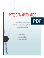 Lec 3 - Ams Types of Maintenance