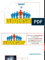 Leadership Dimensions and Self-Evaluation