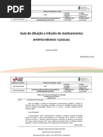 Manual de Diluição de Medicamentos Injetáveis - 2025 | PDF | Concentração