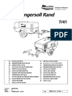 4.5 Bar Ingersoll Rand Compressor - Manual