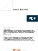 Anorectal Disorders, Haemorrhoids, Fissure, Fistula