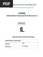 IT0005-Laboratory-Exercise-6 - Backup Data To External Storage