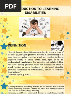 Learning Disabilities