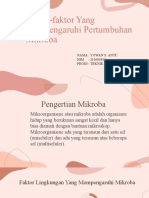 PPT,, Faktor-Faktor Yang Mempengaruhi Mikroba