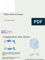 Shear Stress Dist