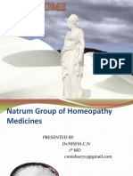 Natrum Group Medicines