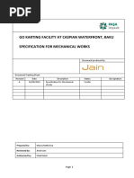 CWF Karting - Mechanical Specification