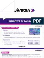 Incentivo Ventas TV Samsung