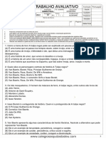 Trabalho Avaliativo 6º Ano Tulipa Negra