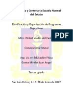 Convocatoria Estatal