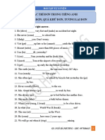 Simple Tense Practice