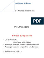 Aula 3 - Analise de Circuitos