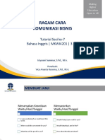 MKWI4201 Bahasa Inggris Tutorial 7