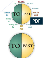 Telling The Time Classroom Posters Flashcards - 37037