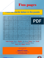 Fun Pages: Find The Words Below in The Puzzle
