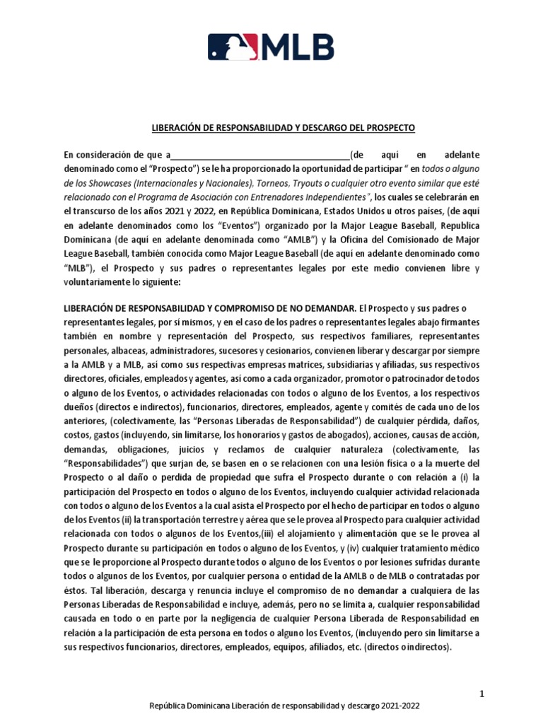 dr-mlb-trainer-partnership-player-waiver-2021-and-2022-pdf-arbitraje