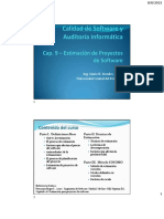 C9. Estimación Costos SW