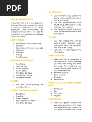 Business-Letter