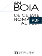 Lucian Boia-De Ce Este Romania Altfel - Humanitas (2012)