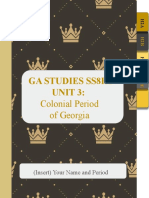 Colonial Georgia Interactive Notebook