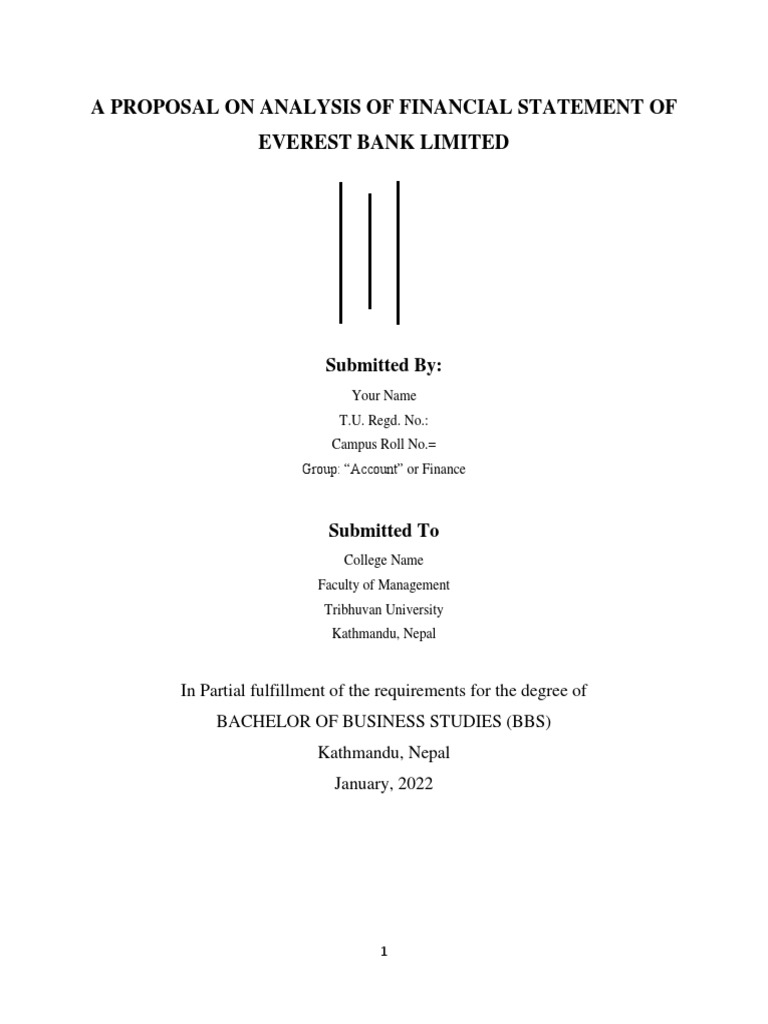 Analysis Of Financial Statement Is Significant For Mcq