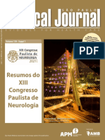 Anais Congresso Paulista Neurologia 2021