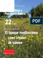 CUADERNO 22 El Bosque Mediterráneo Como Creador de Valores