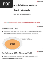 Engenharia de Software - Cap. 1 - Introdução