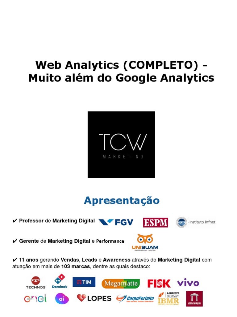 Web+Analytics+ (COMPLETO) + +Muito+Além+Do+Google+Analytics | PDF ...