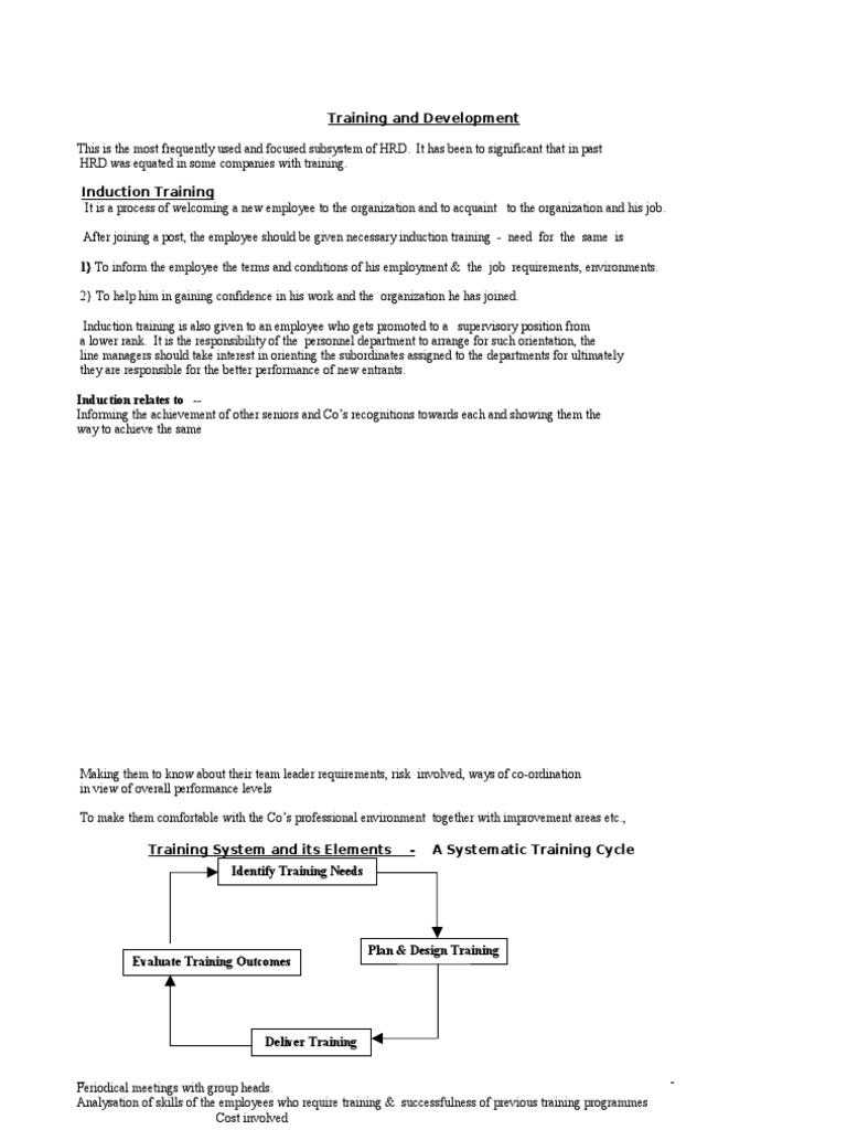 Training and Development | PDF | Competence (Human Resources ...