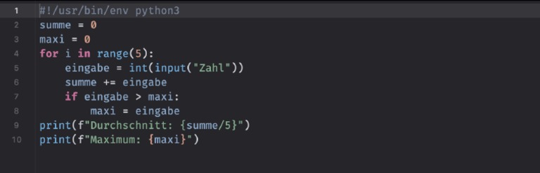 Python Calculate Average of 5 Numbers | PDF
