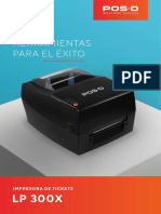 Impresora Etiquetas - LP 300X - Brochure - Es