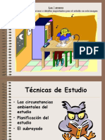 Organización y Subrayado 2º Eso