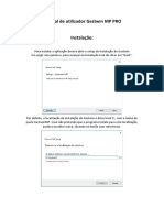 Manual de Utilizador Gestwin MP PRO