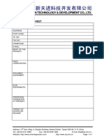 Demister Data Sheet en