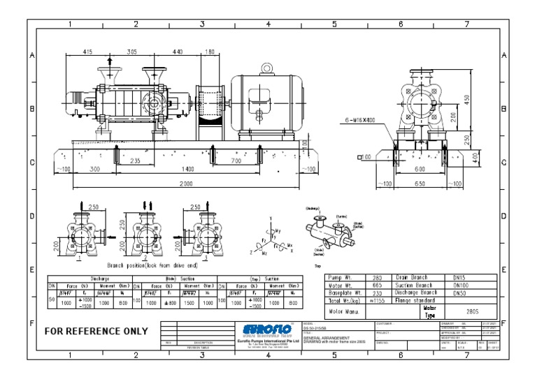 Euroflo DS50-2155B | PDF