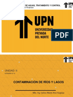 Unid II - Sem6 - Contaminación de Ríos y Lagos