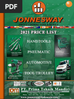 Price List Jonnesway 2021