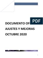 Documentacion Publicacion Ajustes y Mejoras Colombia Octubre 2020